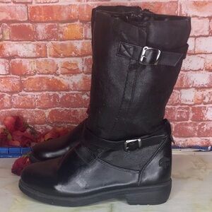 Totes Water-Resistant Black Thinsulate Snow Boots Size 8